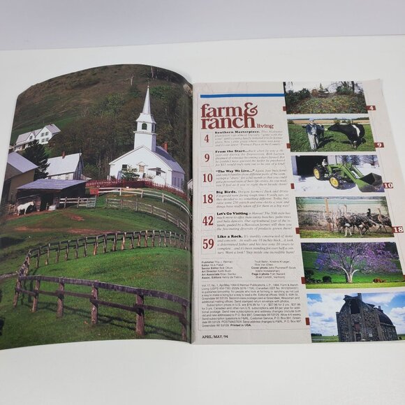 Farm & Ranch Living Magazine April May 1994 Rural Horse Dog Cover - Picture 8 of 14